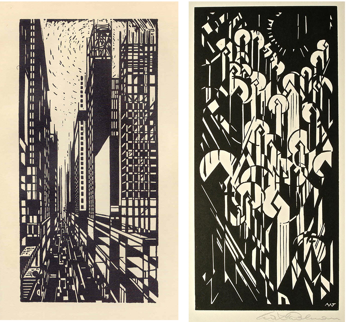 Max Thalmann woodcuts