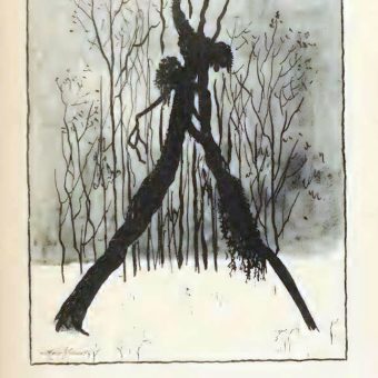 Trees at Night: Art Young’s Haunting Silhouettes, 1927