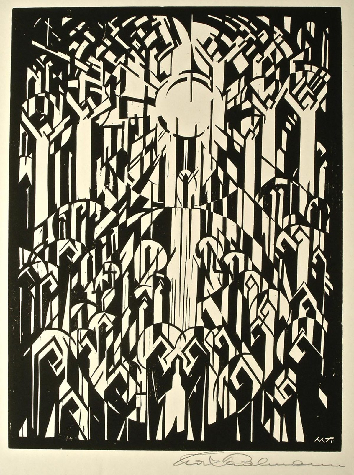 Max Thalmann woodcuts