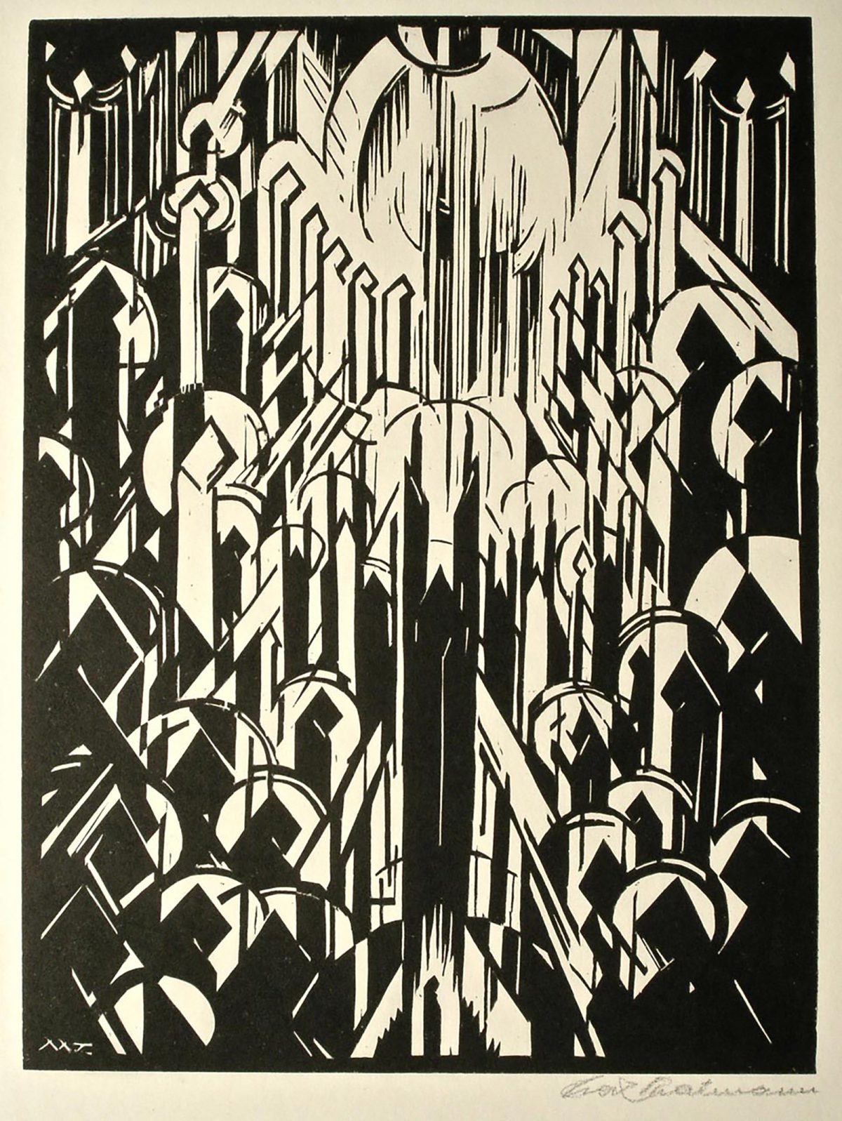 Max Thalmann woodcuts