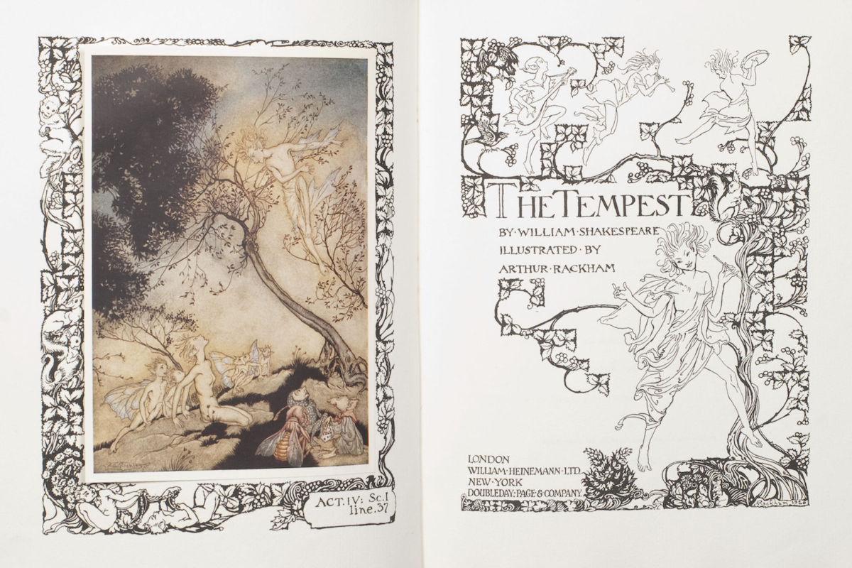 The Tempest Illustrated by Arthur Rackham