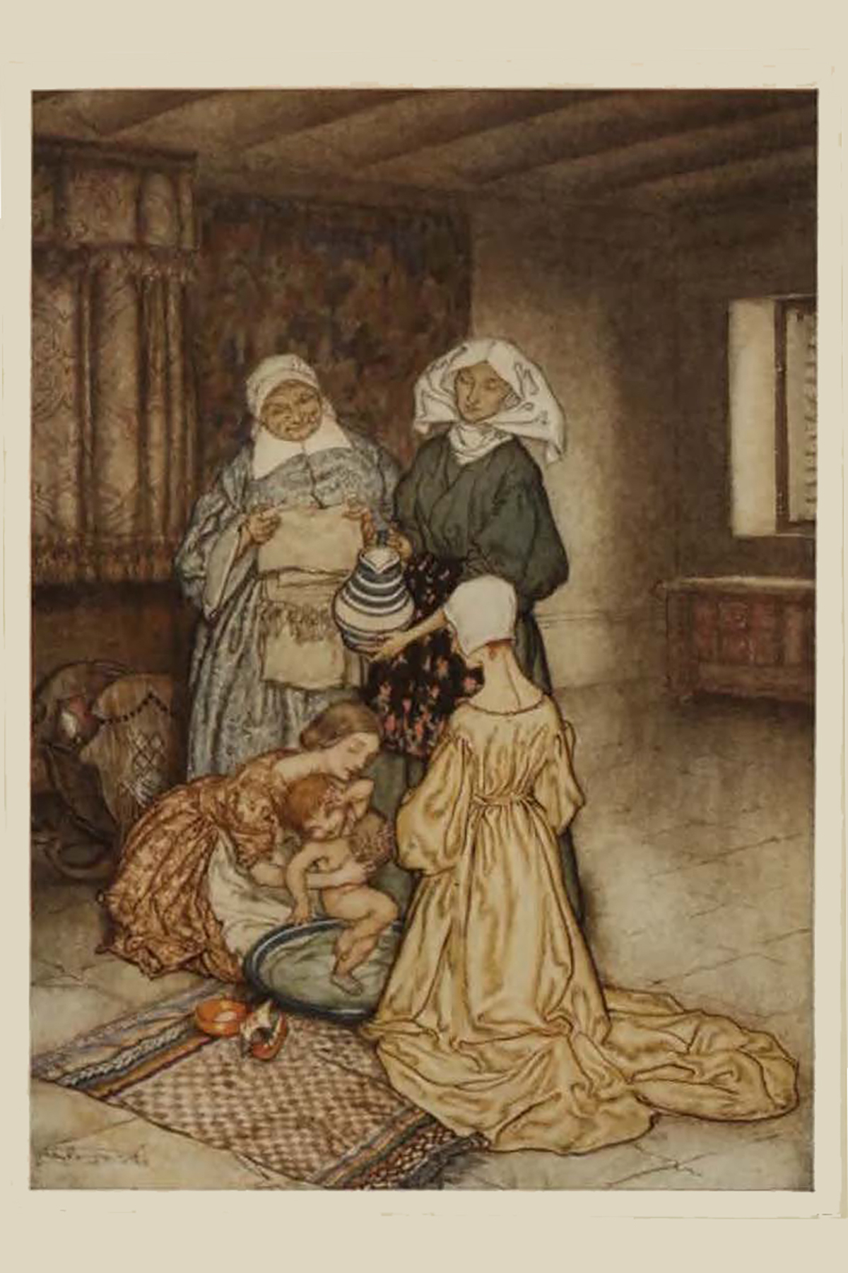 The Tempest Illustrated by Arthur Rackham