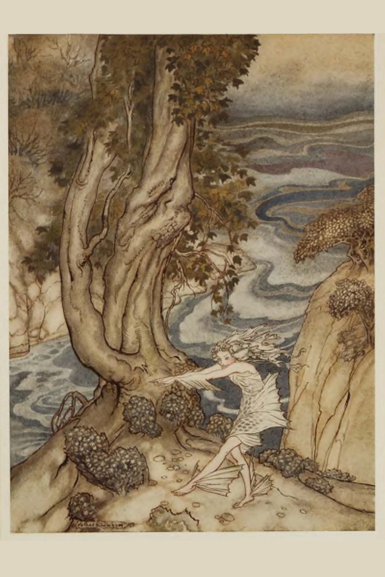 Arthur Rackham’s Fantastic Illustrations for The Tempest, 1926 - Flashbak