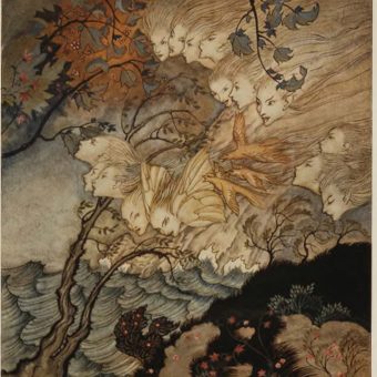 Arthur Rackham’s Fantastic Illustrations for The Tempest, 1926