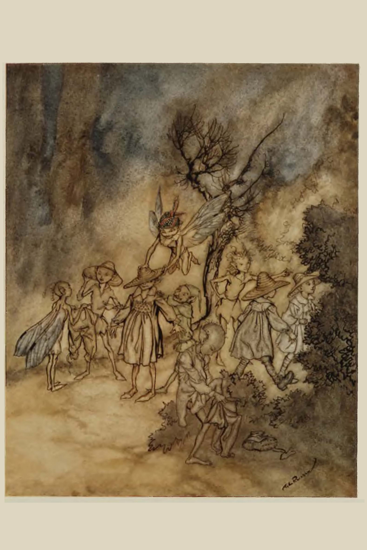 The Tempest Illustrated by Arthur Rackham