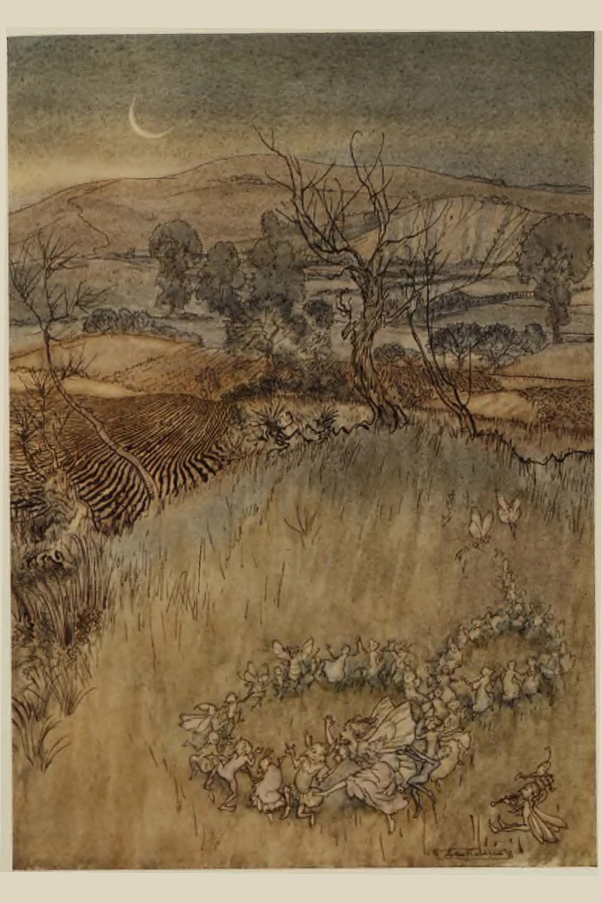 The Tempest Illustrated by Arthur Rackham