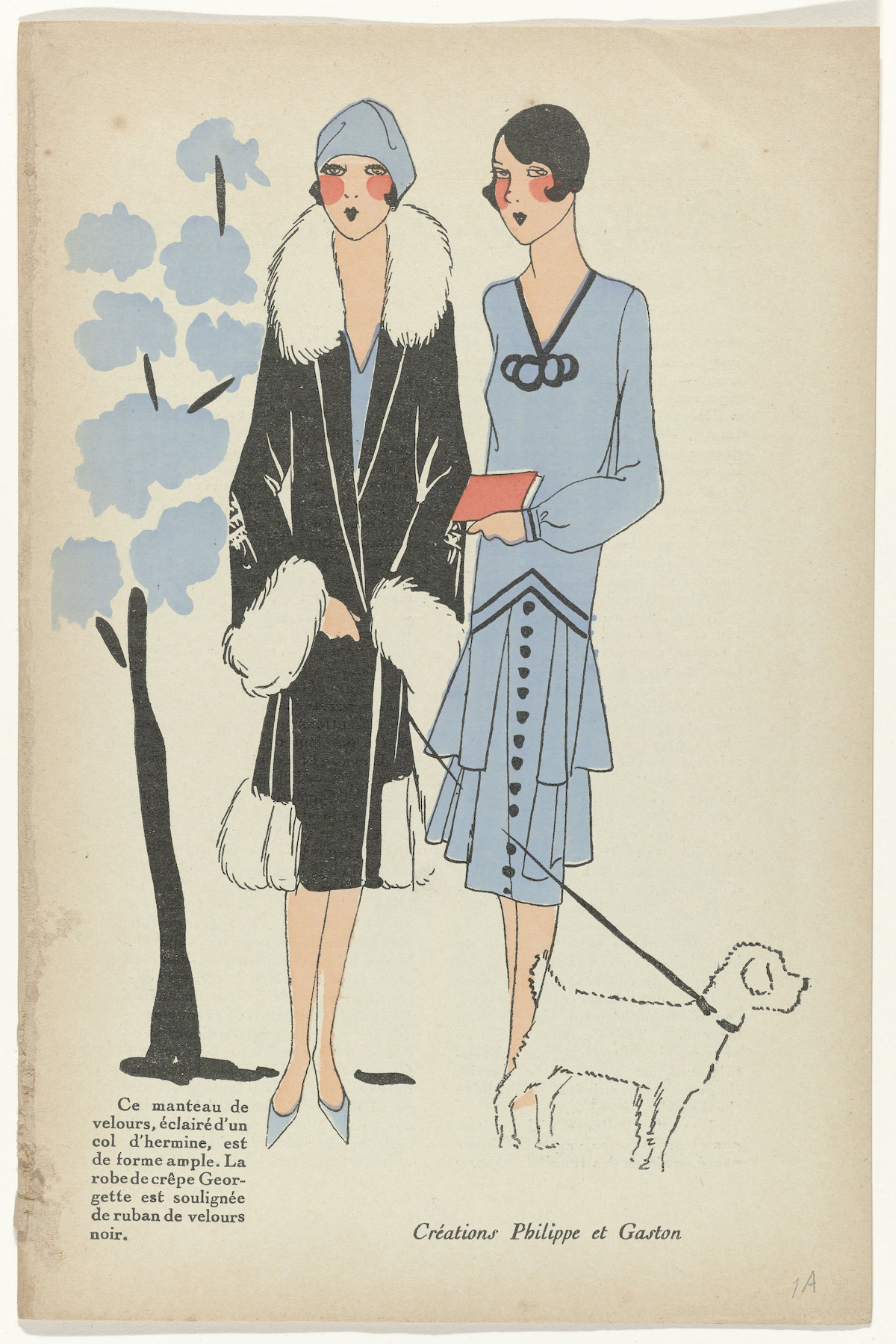 Very Parisian, 1926, No. 1, page 1- Creations Philippe and Gaston, GP. Joumard, 1926