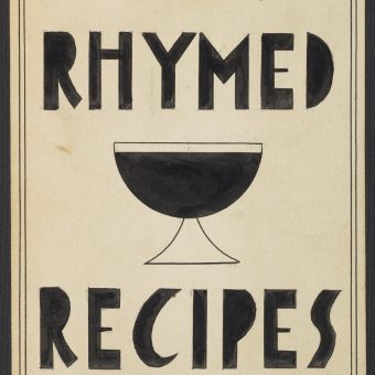 Charles Green Shaw’s Cocktail Book of Rhymed Recipes – c. 1920s