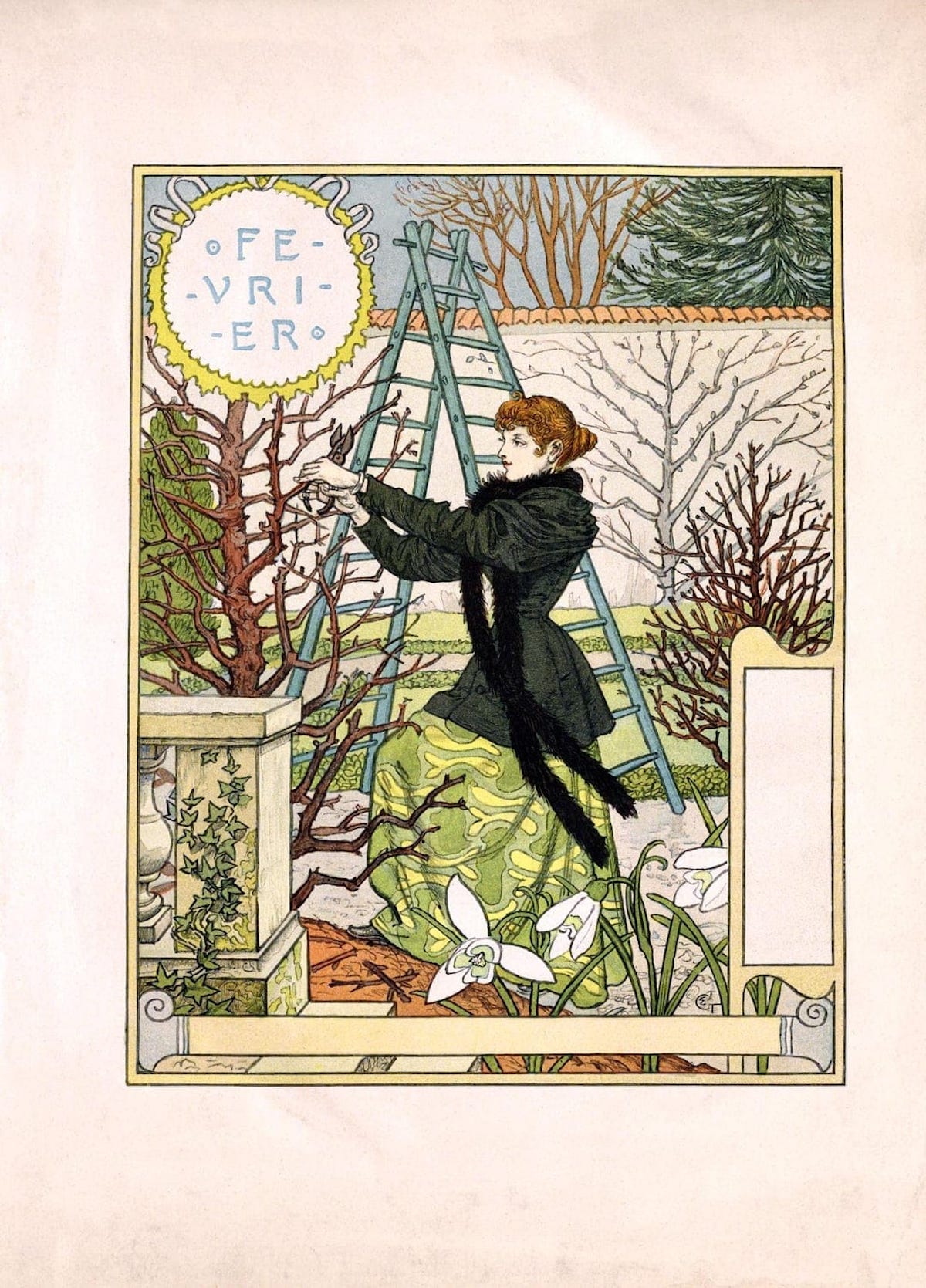  Eugène Grasset calendar