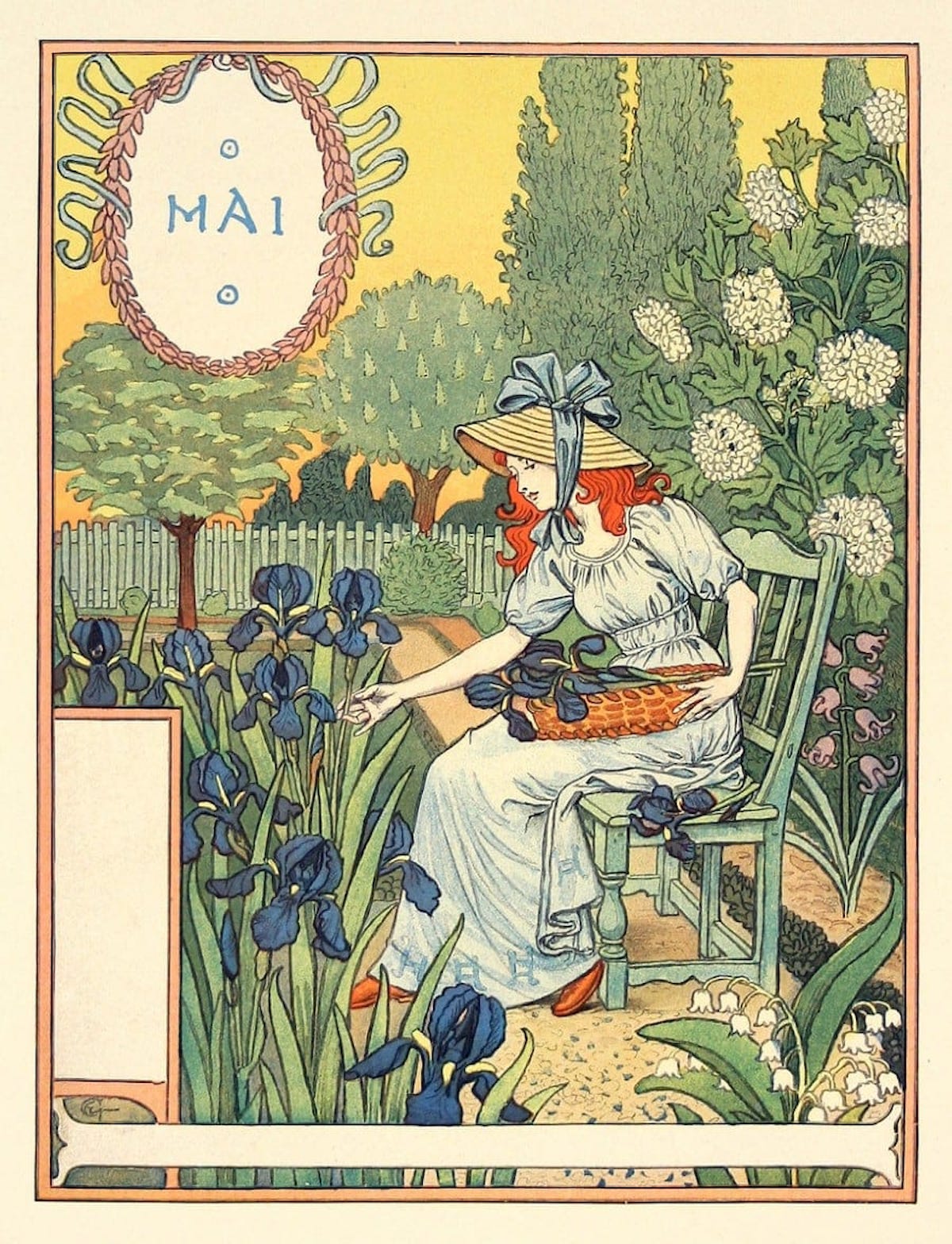  Eugène Grasset calendar