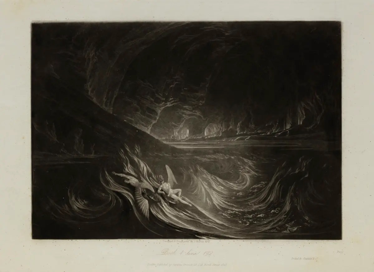 Satan on the burning lake, 1825 John Martin (1789 - 1854)