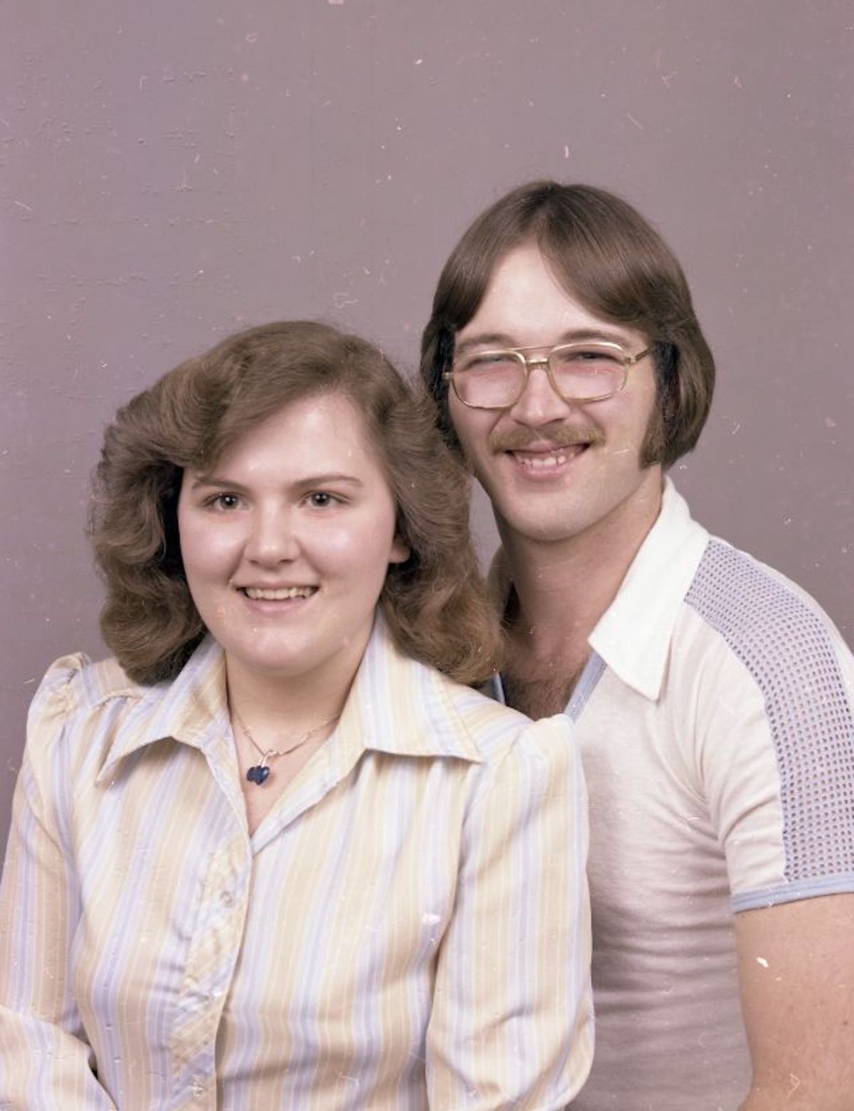 1970s couple portraits