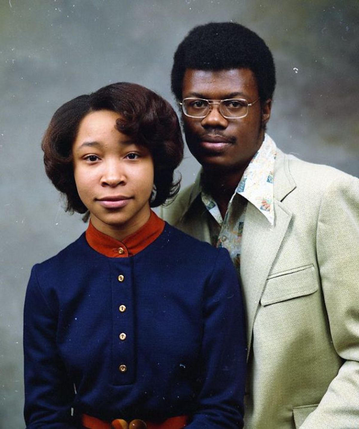 1970s couple portraits