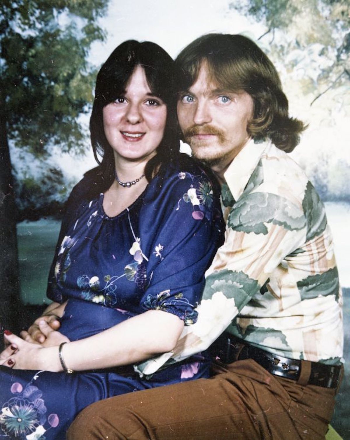 1970s couple portraits