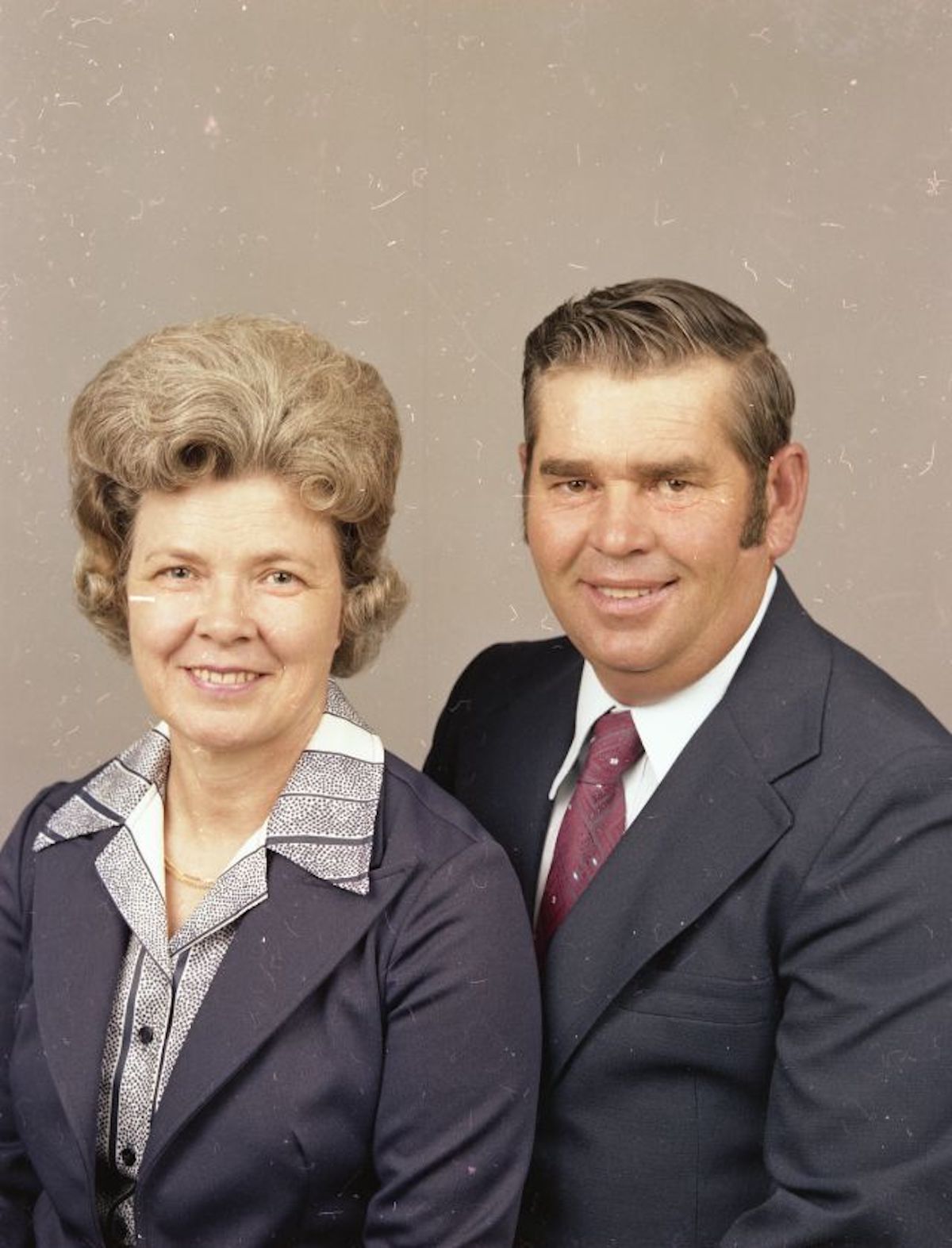 1970s couple portraits