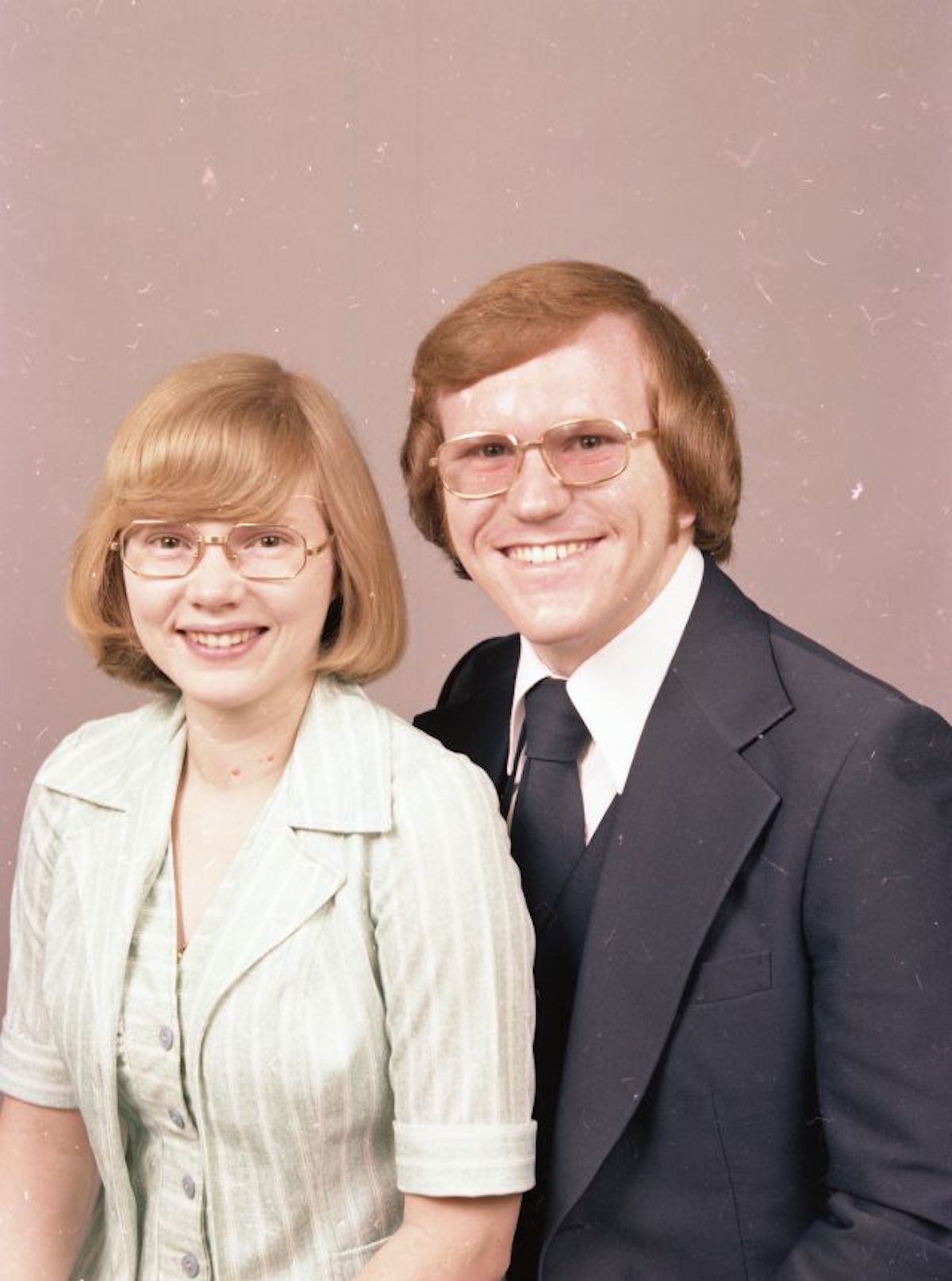 1970s couple portraits