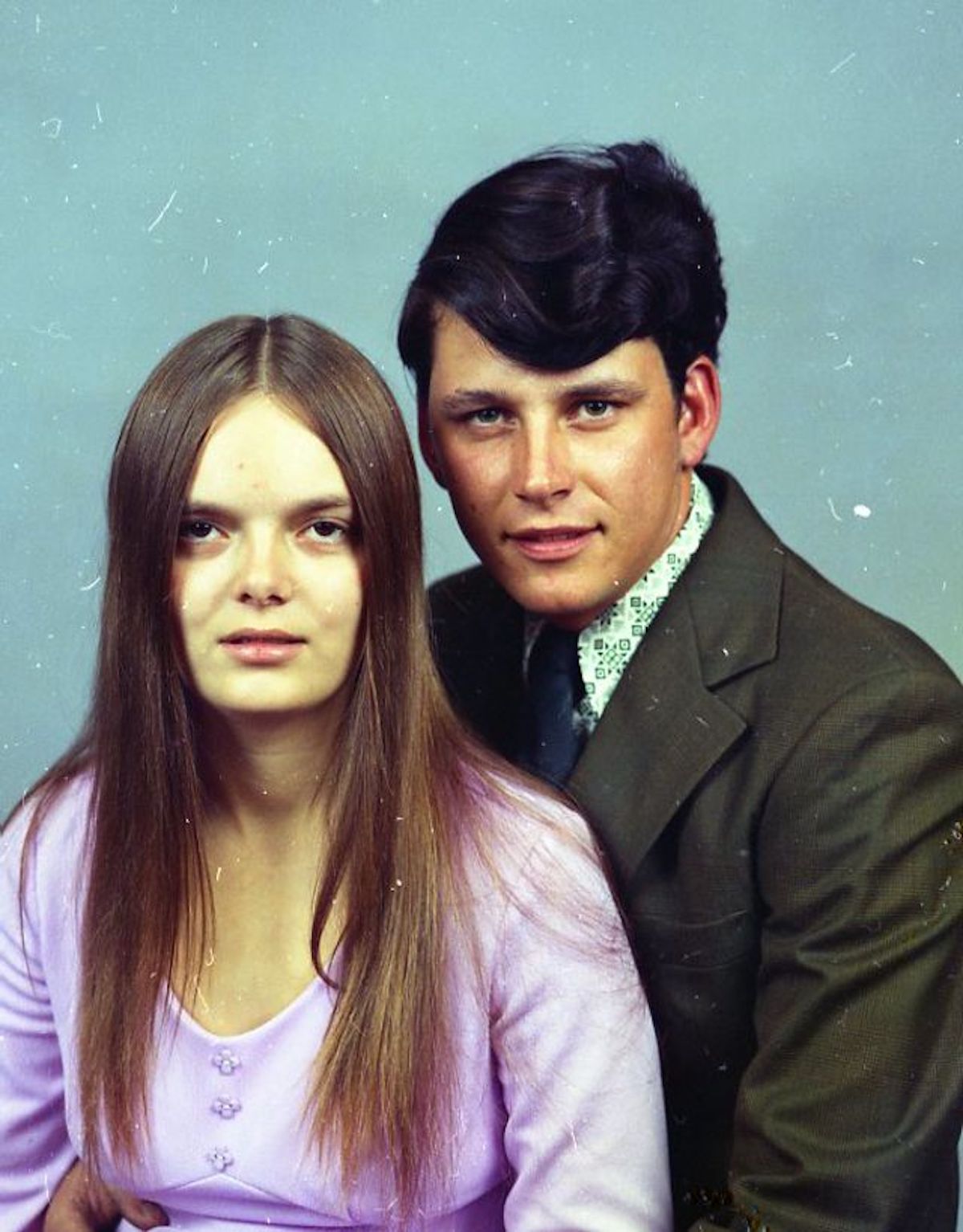 1970s couple portraits