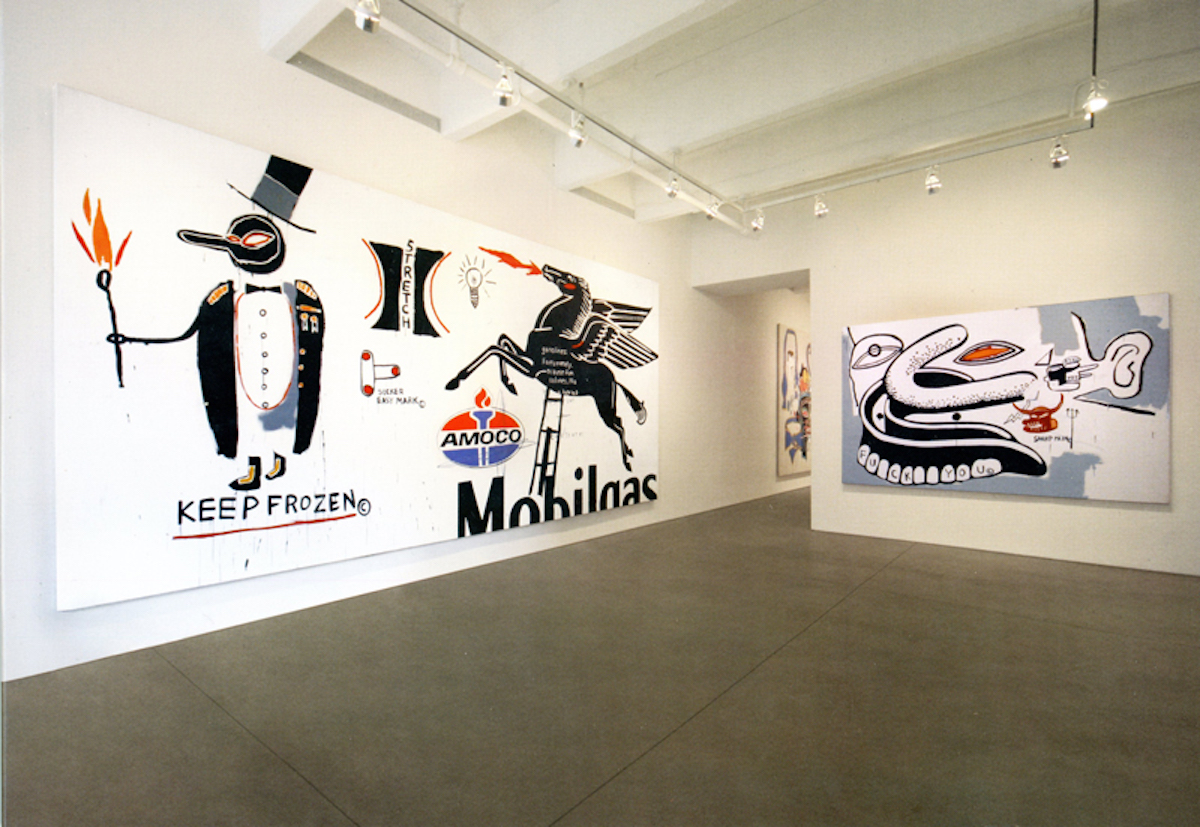 Andy Warhol Jean Michel Basquiat Collaboration Paintings 1985 