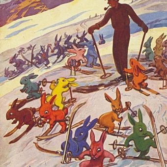 Bertha Czegka: Skiing Bunnies And Other Satire