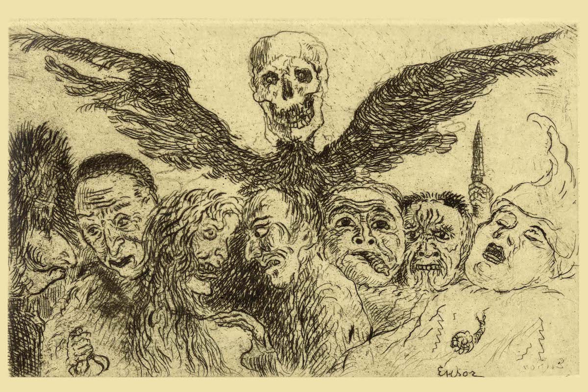 Death-Dominating-the-Deadly-Sins-byJames-Ensor-1904