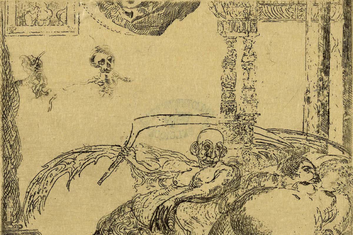 Lust from the Seven Deadly Sins by James Ensor, 1904