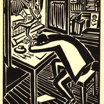 The Sun by Frans Masereel, A Story Without Words – 1919