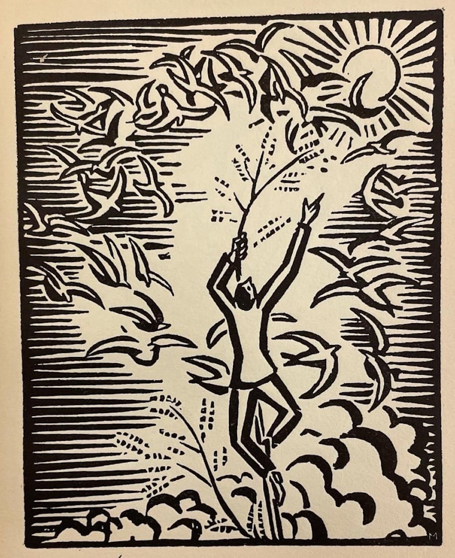 The Sun by Frans Masereel (1919)