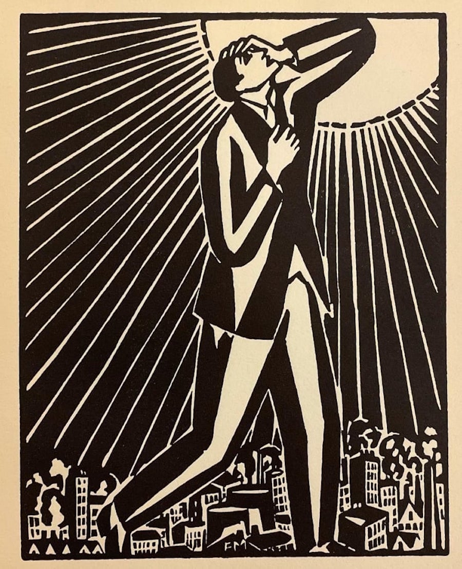 The Sun by Frans Masereel (1919)