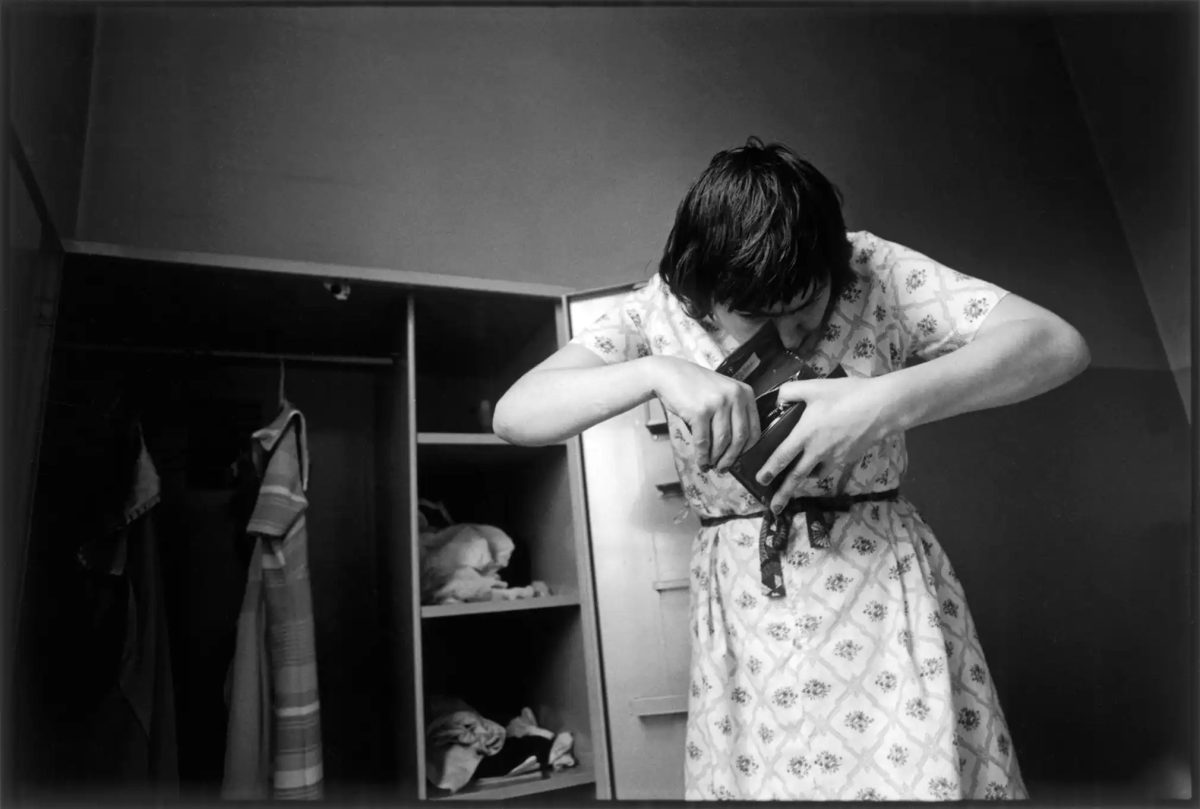 Verla in Her Room, Ward 81, Salem, Oregon, 1976