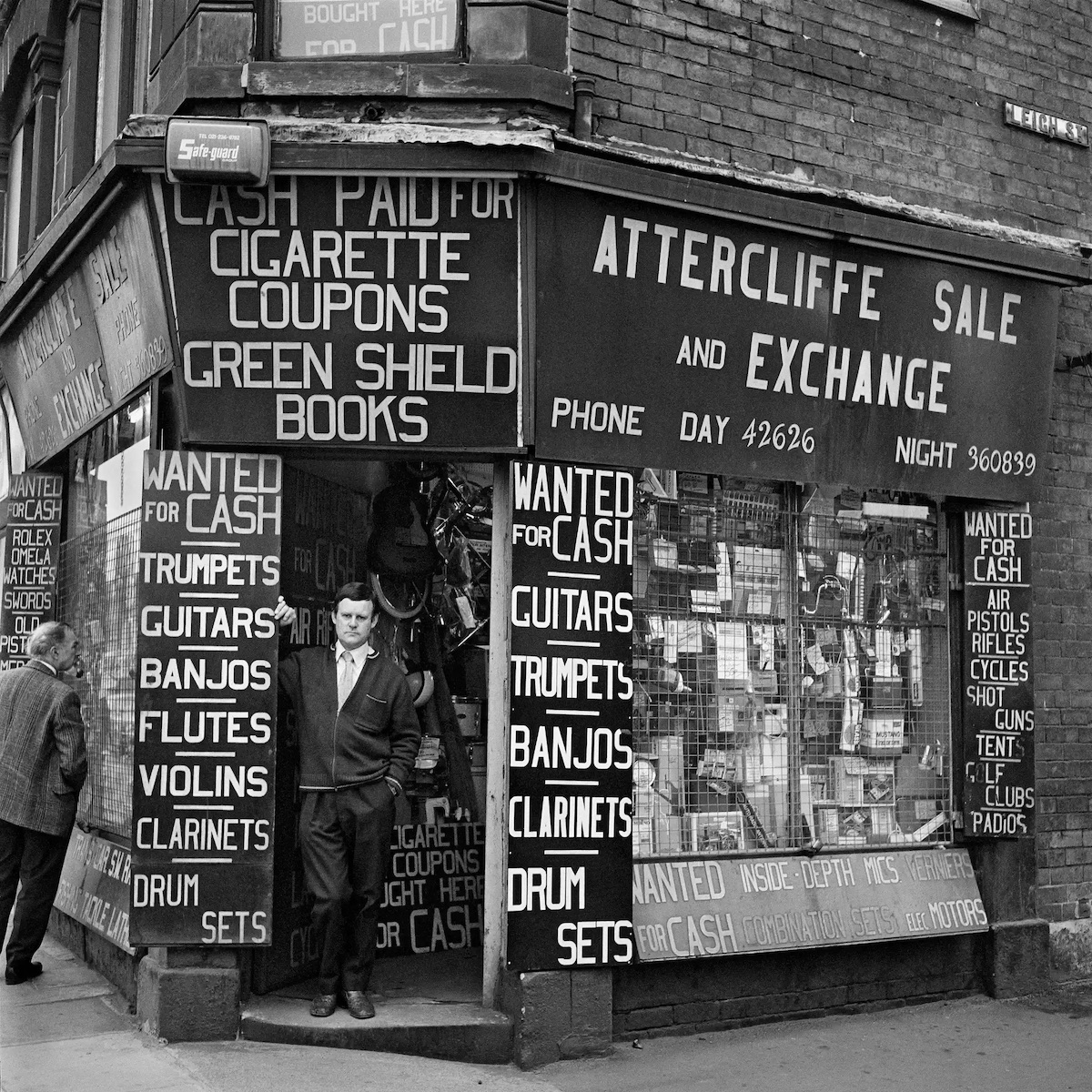 Attercliffe Sale and Exchange, Attercliffe Common, Sheffield, Yorkshire, 1973