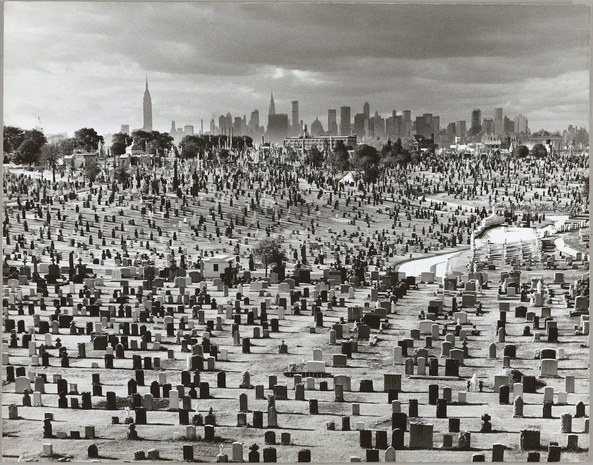 Cemetery, Queens, New York, 1969 York