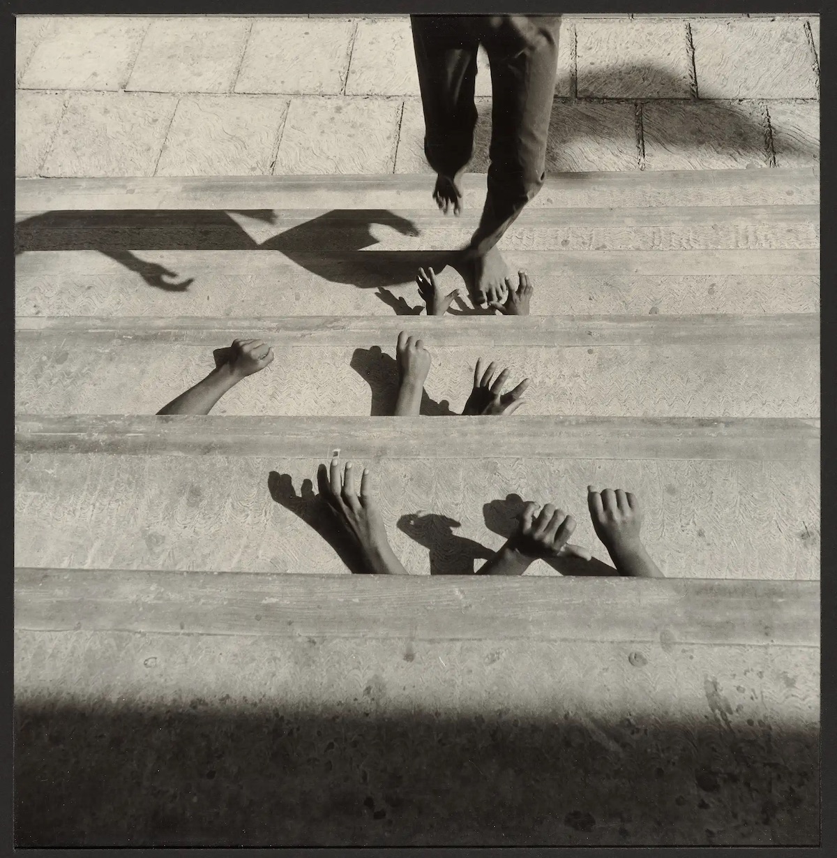 Hands on the Staircase, Isla Mujeres, Mexico, 1972