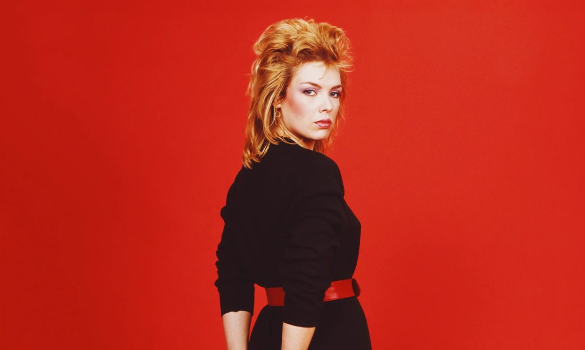 Kim Wilde in 1982. Photograph- Davies and Starr