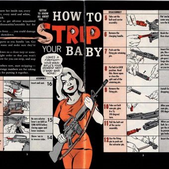 The Will Eisner M-16 U.S. Army Rifle Maintenance Booklet, 1968