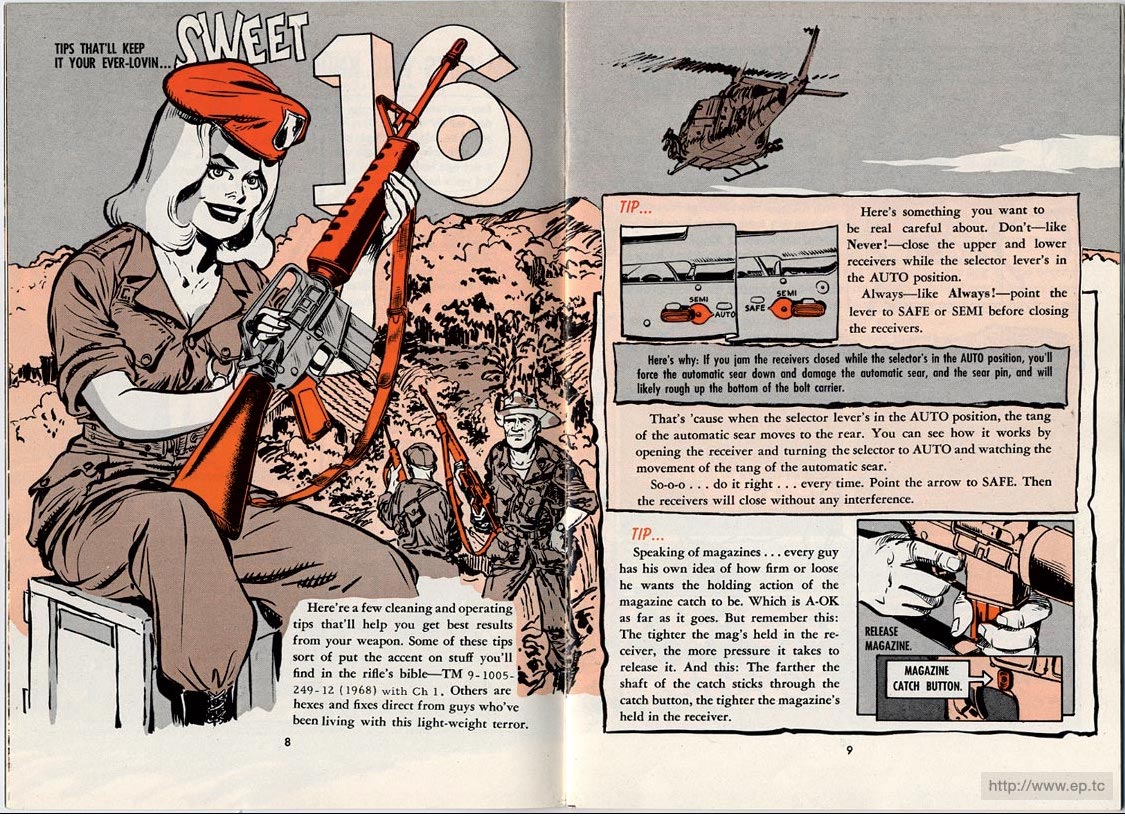 The Will Eisner M-16 U.S. Army Rifle Maintenance Booklet (1968) 1
