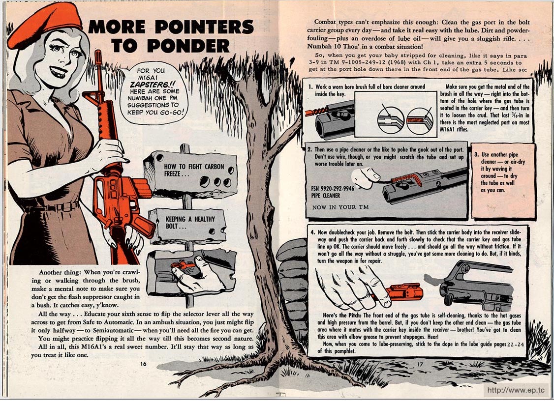 The Will Eisner M-16 U.S. Army Rifle Maintenance Booklet (1968) 1