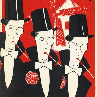 René Magritte’s Art Deco Posters and Music Covers