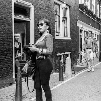 A Stroll Through Amsterdam’s Red Light District by Huub Prickaert in the 1990s