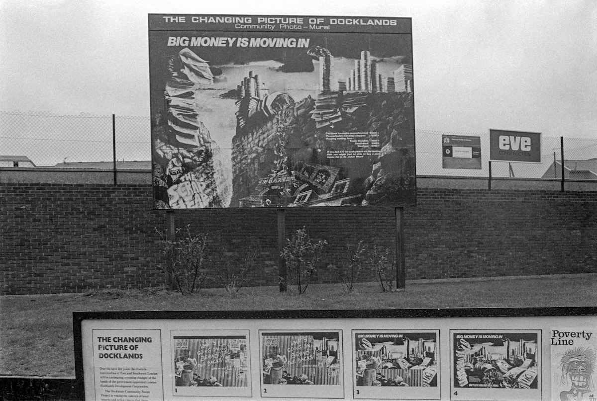 Docklands Community Poster Project, Isle of Dogs, Tower Hamlets, 1984
