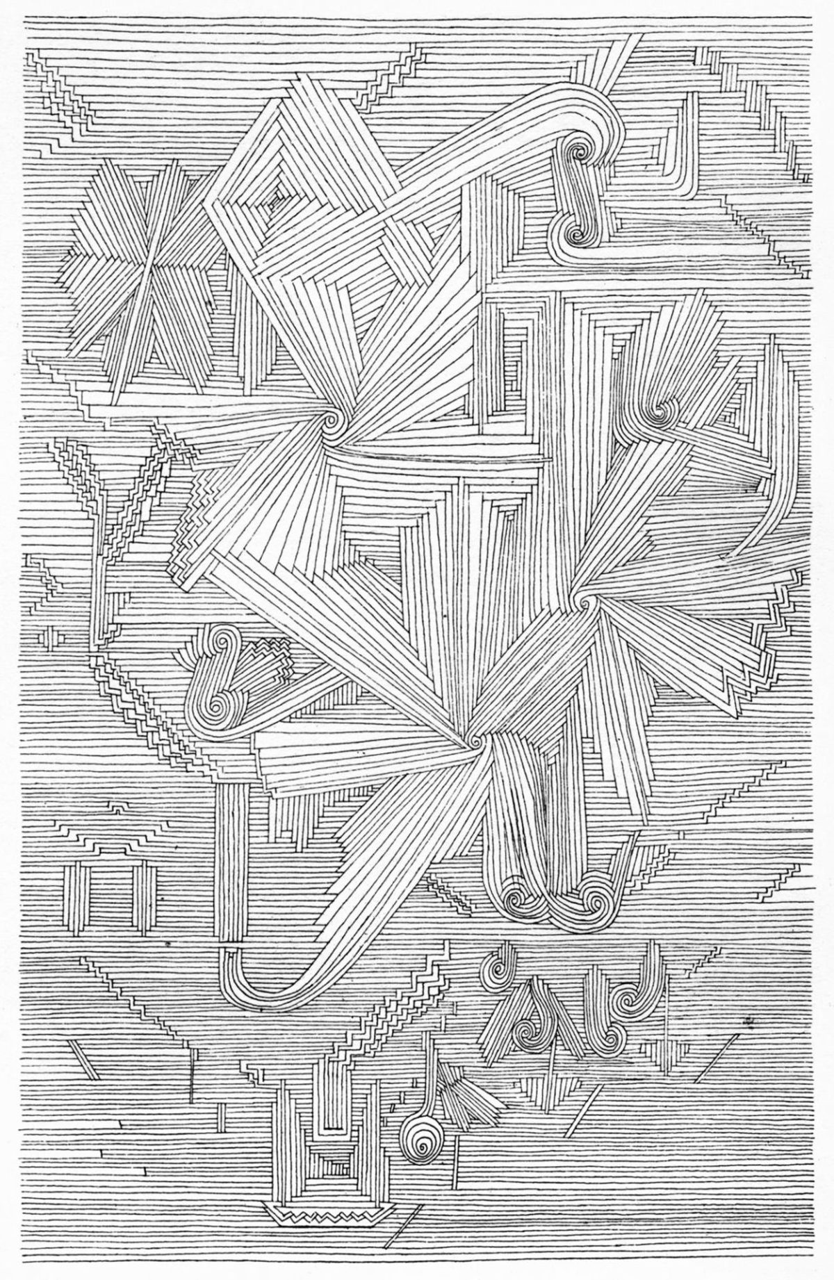 Paul Klee, Botanical Garden, Palmate Plants, 1946