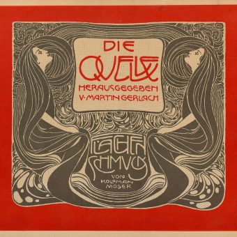 Koloman Moser’s Beautiful Surface Designs For Die Quelle, 1901