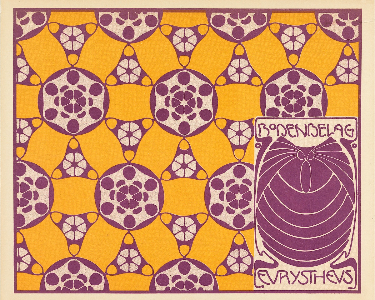 Plate 15 from Die Quelle Flaจchen Schmuck by Koloman Moser, 1901