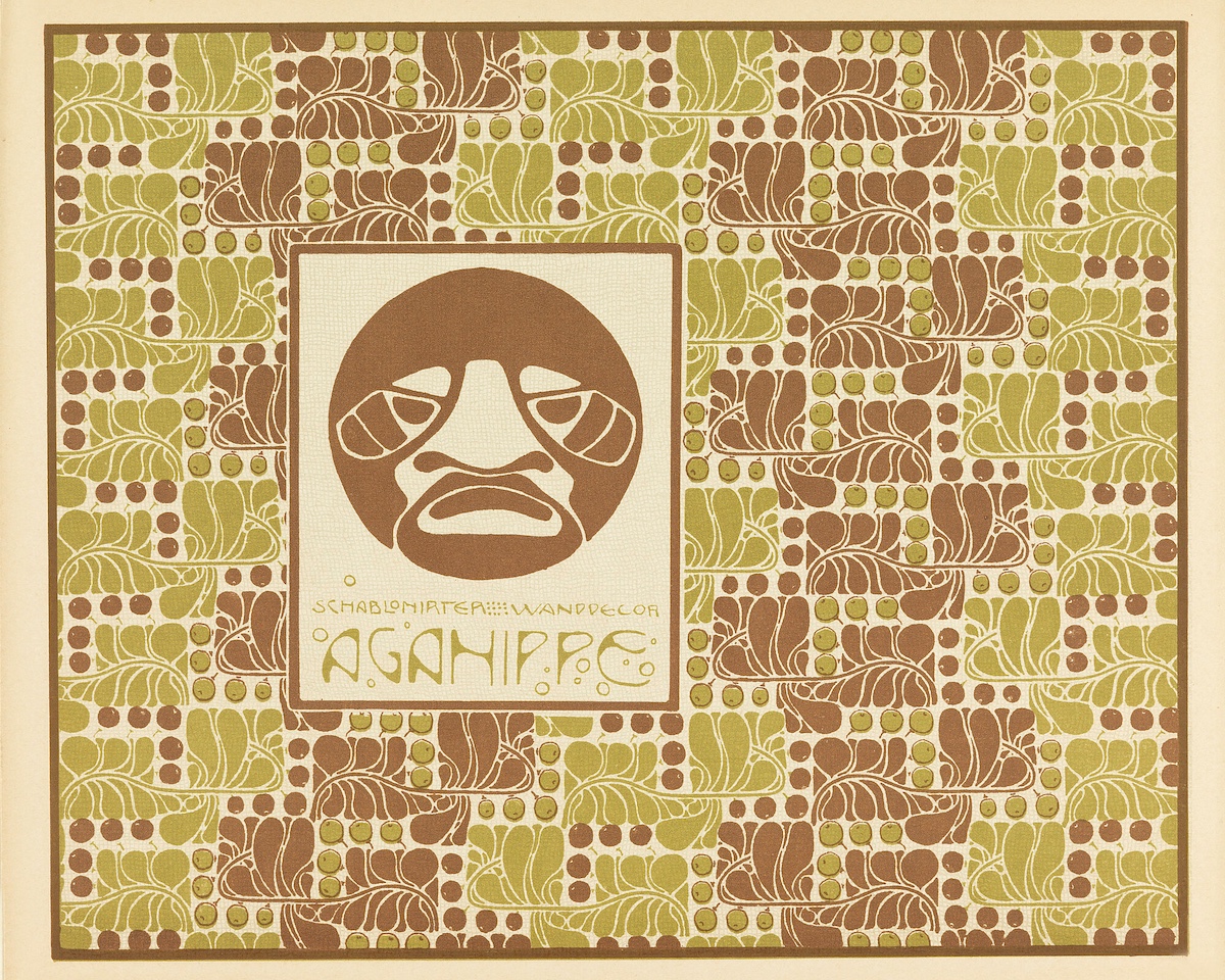 Plate 19 from Die Quelle Flaจchen_Schmuck by Koloman Moser, 1901