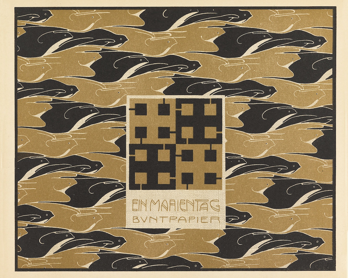 Plate 22 from Die Quelle Flaจchen_Schmuck by Koloman Moser, 1901