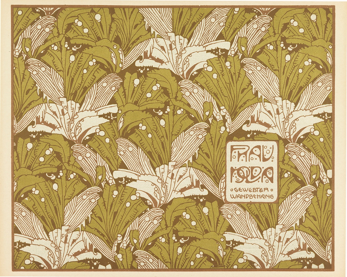 Plate 24 from Die Quelle Flaจchen_Schmuck by Koloman Moser, 1901