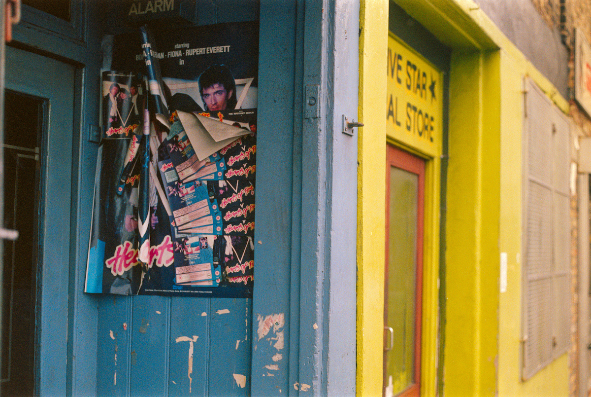 Poster, Spitalfields, Tower Hamlets, 1989