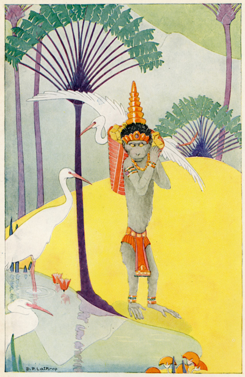 Dorothy Pulis Lathrop Illustrations For Walter de la Mare The Three Mulla-Mulgars