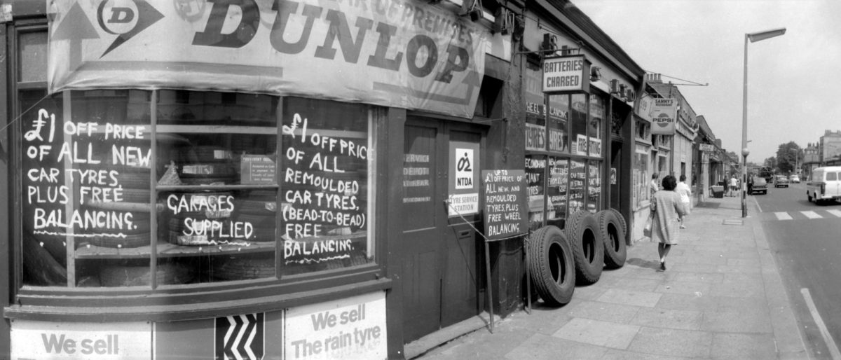 East London 1960s panoramas