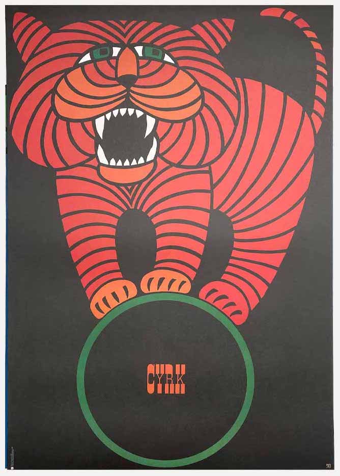 Tiger on a Hoop hubert Hilscher