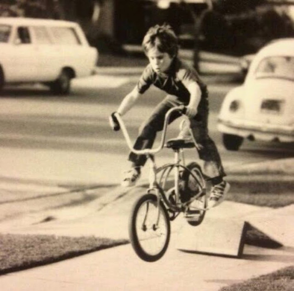 kids jumping bikes